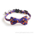 Halloween Luxury Cloth Pet Cat Bow Tie Collar